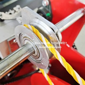 4 Ply <strong>Twine</strong> Twister Yarn <strong>Twist</strong> Stranding <strong>Machine</strong> Automatic 3 Strands Plastic Rope Making <strong>Machine</strong>