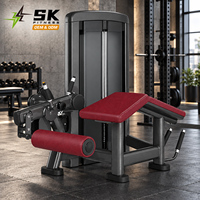 Machine à flexions de jambes allongées à poids sélectables SK-L1 pour usage commercial, équipement de musculation des membres inférieurs pour salle de sport professionnelle