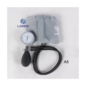 LANNX A5 Monitor Tekanan Darah Aneroid, Tensiometer Klasik Medis, Monitor Tekanan Darah Aneroid Tipe Telapak Tangan Rumah Kualitas Baik