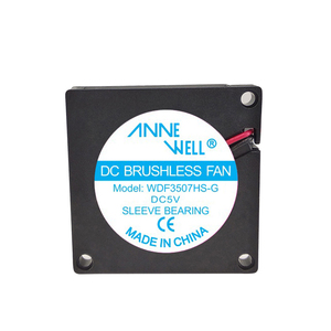 พัดลมโบลเวอร์ 3507 ขนาด 35 มม. 7500 รอบต่อนาที 35x35x7 มม. DC 5V 12V พัดลมเทอร์โบขนาดเล็กแบบแรงเหวี่ยง สำหรับชุดหูฟัง VR AR โซลูชั่นการจัดการความร้อน - Product Image 1