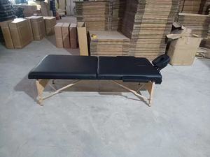 Foldable Massage Table <b>Portable</b> Beauty <b>Bed</b> Wooden PU Massage Couch with Carry Case for Salon Travel - Product Image 4