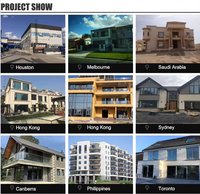 Fabricants de volets en aluminium modernes avec lames à lamelles pour hôpitaux, villas et maisons