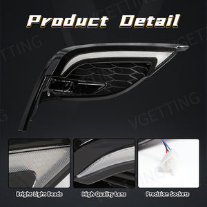 Feux diurnes LED bleu ambre blanc DRL <span class=keywords><strong>pour</strong></span> Toyota Camry SE XSE 2021-2023 2024 antibrouillard avec clignotant feu de conduite - Product Image 3