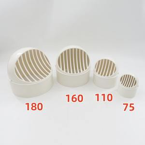 Tapa transpirable <span class=keywords><strong>de</strong></span> PVC para ventilación <span class=keywords><strong>de</strong></span> pared 75, Tapa <span class=keywords><strong>de</strong></span> PVC transpirable para ventilación 75, Cubierta para puerto <span class=keywords><strong>de</strong></span> escape, Tapa para entrada <span class=keywords><strong>de</strong></span> aire, Cubierta para puerto <span class=keywords><strong>de</strong></span> escape, Humo - Product Image 2