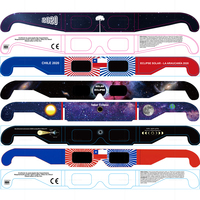 RX 2024 vente en gros de lunettes en papier 3D avec impression personnalisée