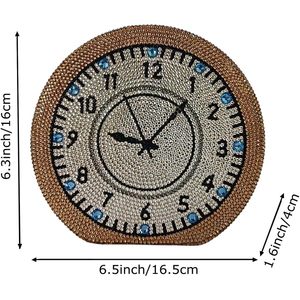 Daffgui – pochette ronde en strass pour femmes, sac de soirée en cristal, sac à main perlé scintillant pour mariage, célébration de gala - Product Image 3