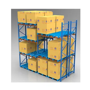 钢架重型仓库货架存储货架系统堆叠认证选择性托盘架