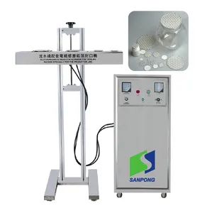 Automatic electromagnetic induction aluminum foil sealing machine for plastic film of bottle mouth sealing