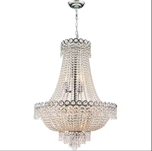 Zeal Lighting Custom Hotel Villa Candelabros Luces colgantes Techo Colgante Candelabro de cristal moderno - Product Image 6