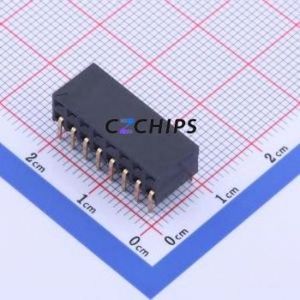 2159-208RG0CUNT1 Pin Socket Through hole Component (THT),P=2.54mm Connector 2x8P 2.54mm 2.54mm Square Hole - Product Image 1