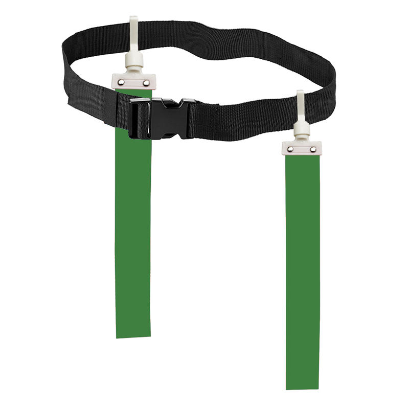 1belt with 2flags green