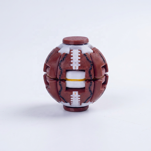 Pelota Antiestrés Impresa en 3D, Giratoria y Presionable, Diseño Deportivo Creativo para Niños y Adultos, Juguete de Escritorio, Juego Sensorial - Product Image 1