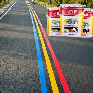 Peinture en poudre acrylique haute résistance à l'usure, semi-brillante/brillante, pour marquage routier extérieur, asphalte, <span class=keywords><strong>ciment</strong></span>, chaussée - Product Image 3