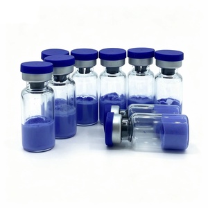 Fournisseur d'usine : Matière première cosmétique GHK-Cu 50mg de haute qualité (poudre lyophilisée bleue) - Product Image 3