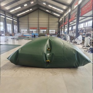 Réservoir d'eau pliable en bâche PVC personnalisé de 100 à 500 000 litres pour le stockage d'eau agricole et industriel - Product Image 1