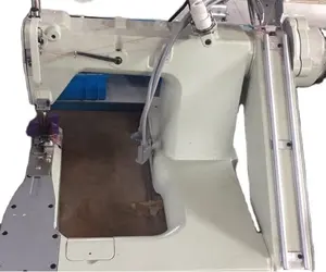 Máquina de costura de agulhas duplas 927d, china feita nova alimentação-off-the arm chainstituch máquina de costura com chuva direta máquina de costura