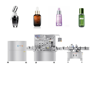 Machine de remplissage automatique de savon liquide de 30ml pour bouteilles en verre Petit moteur électrique PLC pour lait huile produits chimiques boissons alimentaires