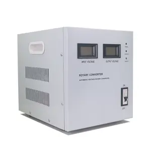 Estabilizador de regulador de voltaje automático, servomotor tipo AC 110V 220V 230V TND 5000VA 5KVA 5KW SVC