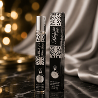 Vaporisateur de parfum pour couples 35 ml, atomiseur à fine brume, support de présentation Onyx Silver, pour bal de promo, pique-nique, croisière, longue durée