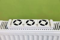Ventilateur de radiateur électrique extensible MXRV-25-001, ventilateur de chaleur, OEM/ODM personnalisable, certifié CE/RoHS, économie d'énergie, amplificateur de chauffage