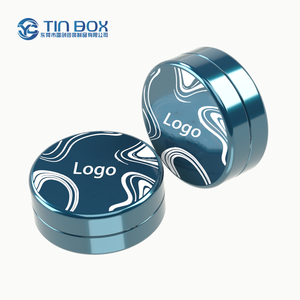 Child Proof Tin Can Flexography Solid Perfume Slide Mint Candy Preserved Rose Packaging Metal Flower Tin Box