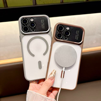 Transparant Magnetisch Schokbestendig Voor Iphone Telefoonhoesje Mannen