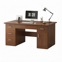 Meubles de bureau modulaires convertibles modernes, poste de travail pour personnel, vente directe d'usine, bureau d'ordinateur en bois, style panneau, optimal