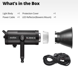 Godox SL150III ثنائية SL200III ثنائية اللون SL300 ثنائية اللون أدى الإضاءة المستمرة للتصوير الحي - Product Image 6