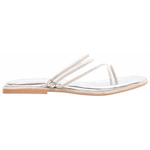 Sandalias de cristal plateadas de doble uso - Product Image 3