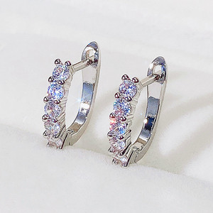 Linear Stone Ear <b>Cuff</b> for Women Minimalist Fashion Ear Jewelry Daily Wear Gift - Product Image 3