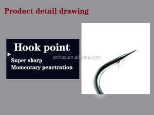 Kirby-anzuelo de caña larga para agua salada, anzuelo - Product Image 4