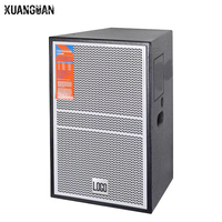 E115 Enceinte PA passive professionnelle de 15 pouces, blanche ou noire, système de sonorisation, équipement audio professionnel