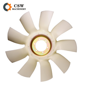 พัดลมระบายความร้อนเครื่องยนต์ R40-8 R210-7สำหรับฮุนได R220-7 R200-7ชิ้นส่วนเครื่องจักรก่อสร้างเครื่องขุด6D107 6D102 - Product Image 1