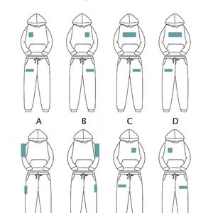 Novedad 2026: Chándales Transpirables Personalizados con Pedrería, Diseño Extragrande con Pedrería en Toda la Prenda para Hombre, Ropa Deportiva - Product Image 4