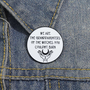 Pin esmaltado de poder para mujer y niña, broche de cita feminista, insignia de solapa, mochila, ropa, regalo de joyería para amigos, venta al por mayor - Product Image 1