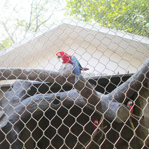 High Tensile Strength Flexible Stainless Steel <strong>Wire</strong> Rope <strong>Mesh</strong> <strong>Net</strong> Aviary <strong>Mesh</strong> in Expanded Style for Parrots - Product Image 5