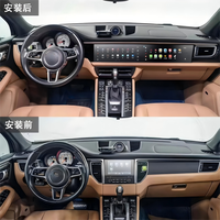 Para Porsche Macan modelo 95B Kit de actualización con pantalla principal de disco LED Conexión de pantalla dual Android OS GPS DSP