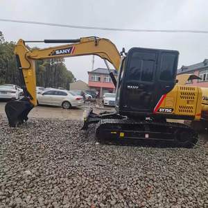 Vente flash, excavatrice d'occasion de bonne qualité, Sany 75c, excavatrice Sany d'occasion, mini-excavatrice d'occasion, petite excavatrice d'occasion, engins de chantier d'occasion en stock - Product Image 6