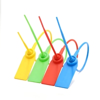 Sceau de sécurité en plastique MA-PS6027 avec code-barres, sceau en plastique personnalisé, sceau anti-effraction pour conteneur en plastique