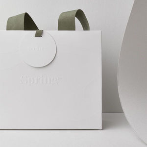 Sacs et Boîtes Cadeaux de Luxe en Carton Recyclé Personnalisés avec Poignée pour le Shopping avec Votre Logo - Product Image 2