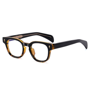 MS 82195 2024 người đàn ông mới TR90 + CP vuông kính mắt khung quang học Chống ánh sáng màu xanh kính kính dày thiết kế tùy chỉnh logo bán buôn - Product Image 3