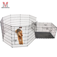 Amovible Extérieur Grand Pliant Pliable Chien Chenil Maisons Pet Chien Parc Amovible Portable Chien Stylo