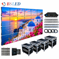 Écran LED couleur 3m x 2m P2.6/P2.9/P3.9mm Système de location extérieur clé en main 500x500/500x1000mm Étanche IP65 4500cd 1920Hz