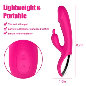 Factory Customized Excellent Quality USB Charging Massager Porn Toy Sex WAHAI AV Vibrator