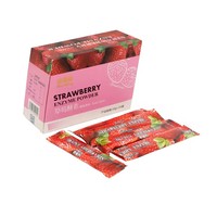 Mélange de boisson solide instantanée au collagène et à l'extrait de fraise pour les soins de la peau et la beauté, produits OEM pour la santé de la peau