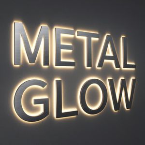 Bắt Mắt Chữ Kênh Tường Kim Loại Biểu Tượng Tùy Chỉnh LED Kinh Doanh Kinh Doanh Tên Dấu Hiệu Cửa Hàng Phía Trước Dấu Hiệu Tùy Chỉnh Thiết Kế Logo - Product Image 3