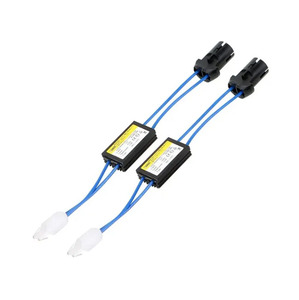 Décodeur de LED de voiture OCB Load Resistor Warning Canceller Decoder 2Pcs Car Lights NO Error Canbus Cable T10 <span class=keywords><strong>12V</strong></span> - Product Image 1