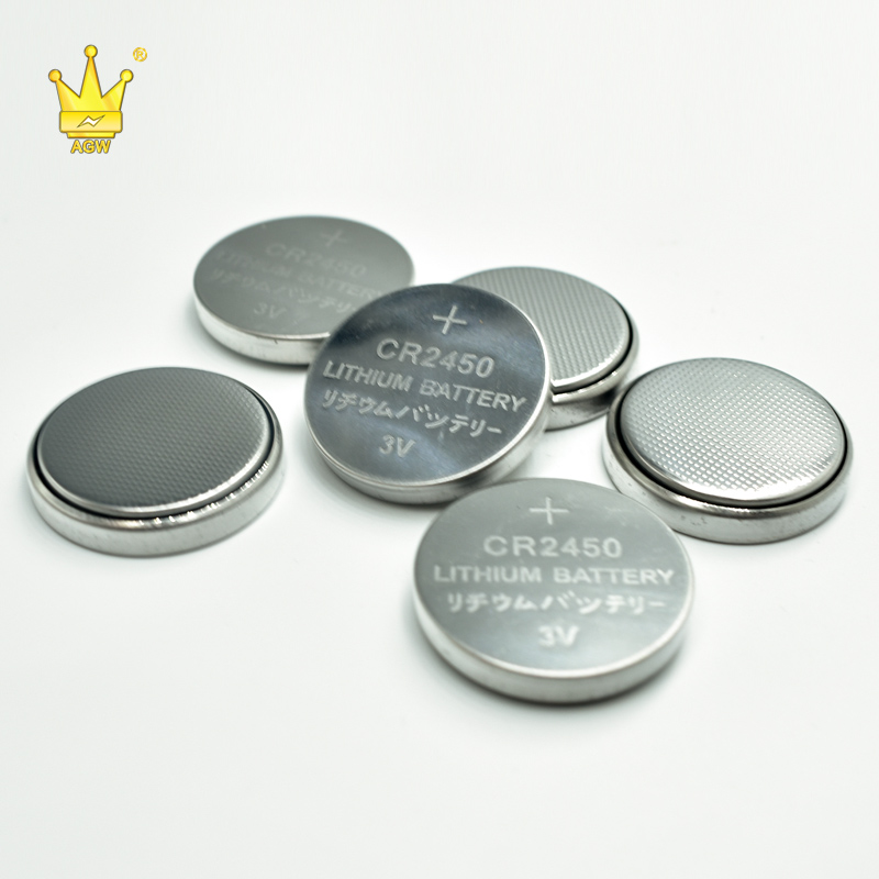 Литий-ионные батареи CROWN C CR2450 600 мАч 3 в для электронных часов, аккумулятор cr2450