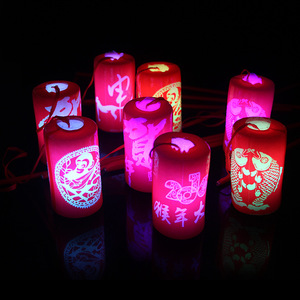 Linterna Luminosa de Año Nuevo, Luz LED Portátil, Esqueleto de Plástico, Decoración para Festivales - Product Image 4