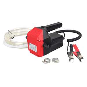Pompe à huile, pompe de transfert de carburant diesel électrique 12V 60W, extracteur d'huile pour voitures, motos, camping-cars, bateaux, tondeuses autoportées - Product Image 1